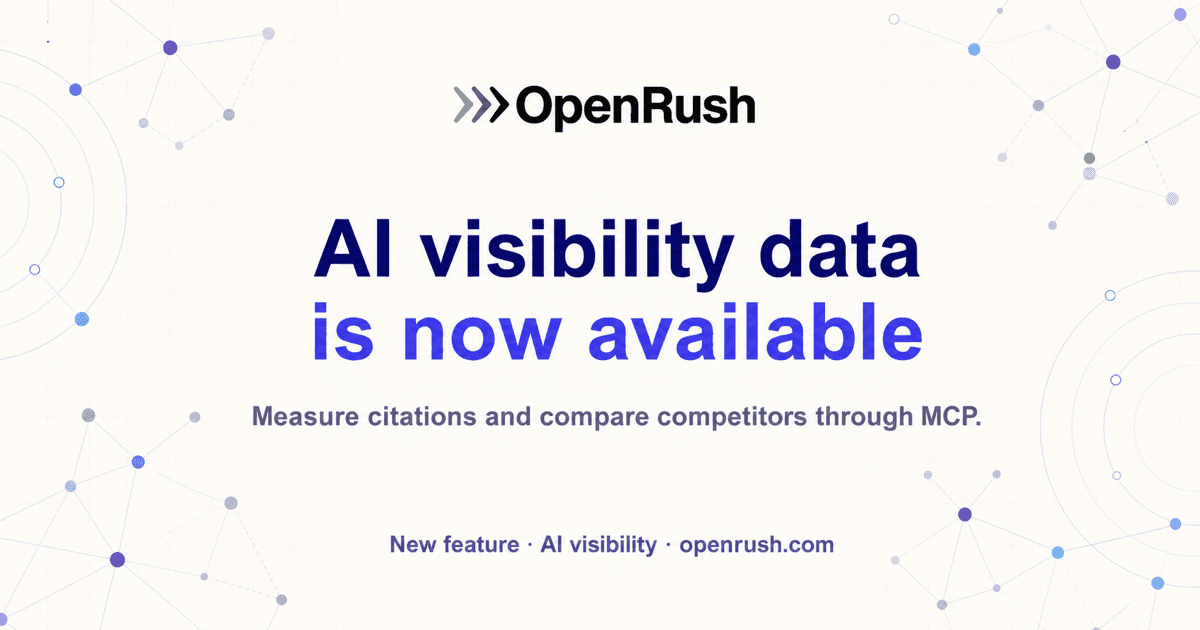 AI visibility data is now available