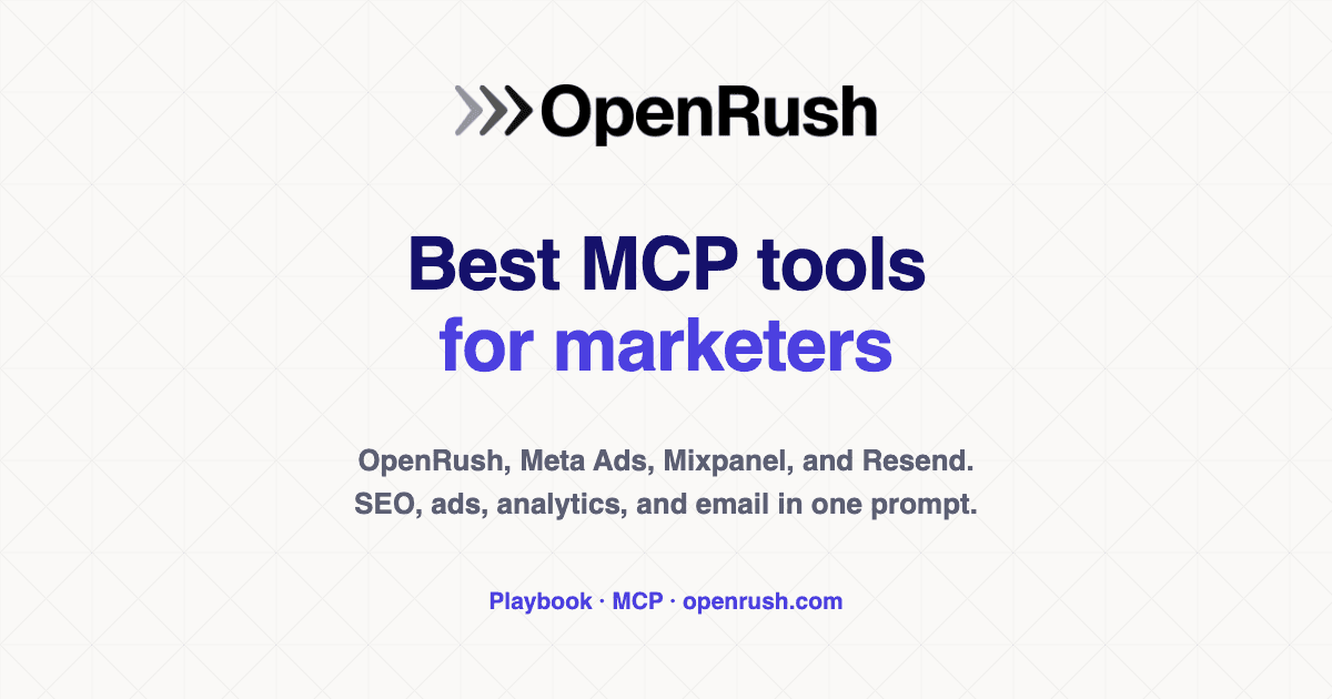 Best MCP tools for marketers in 2026